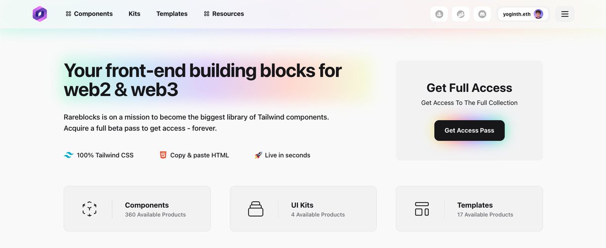 Welcome, <a href="/_rareblocks/">Rareblocks</a>, to the ENS ecosystem! Congrats on adding ENS username and avatar support 👏👏👏

rareblocks.xyz