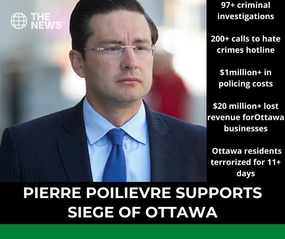 @a_pinsent Proving once again CPC = #ComplicitPartyofCanada 
Basically been going on since 2019. 1st came the #YellowVestShananigans after Scheer was defeated.
Then came the #FreeDumbCONvoy after O'Toole was Defeated.
Same organizers same #ManufacturedOutrage
Same #RWsponsors