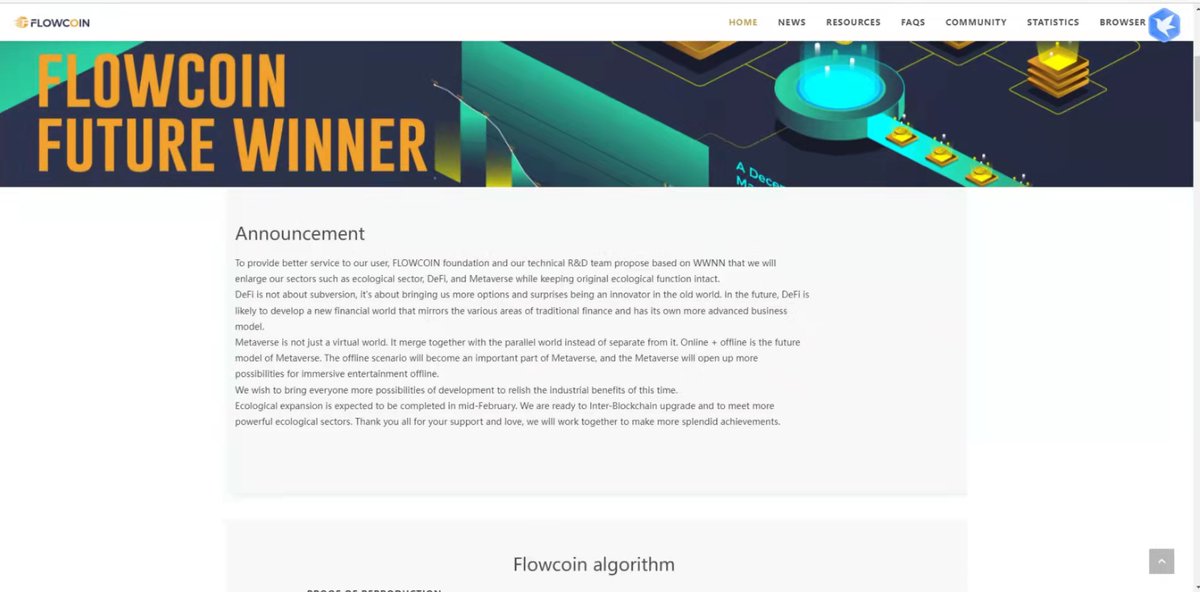 Flowcoin tweet media