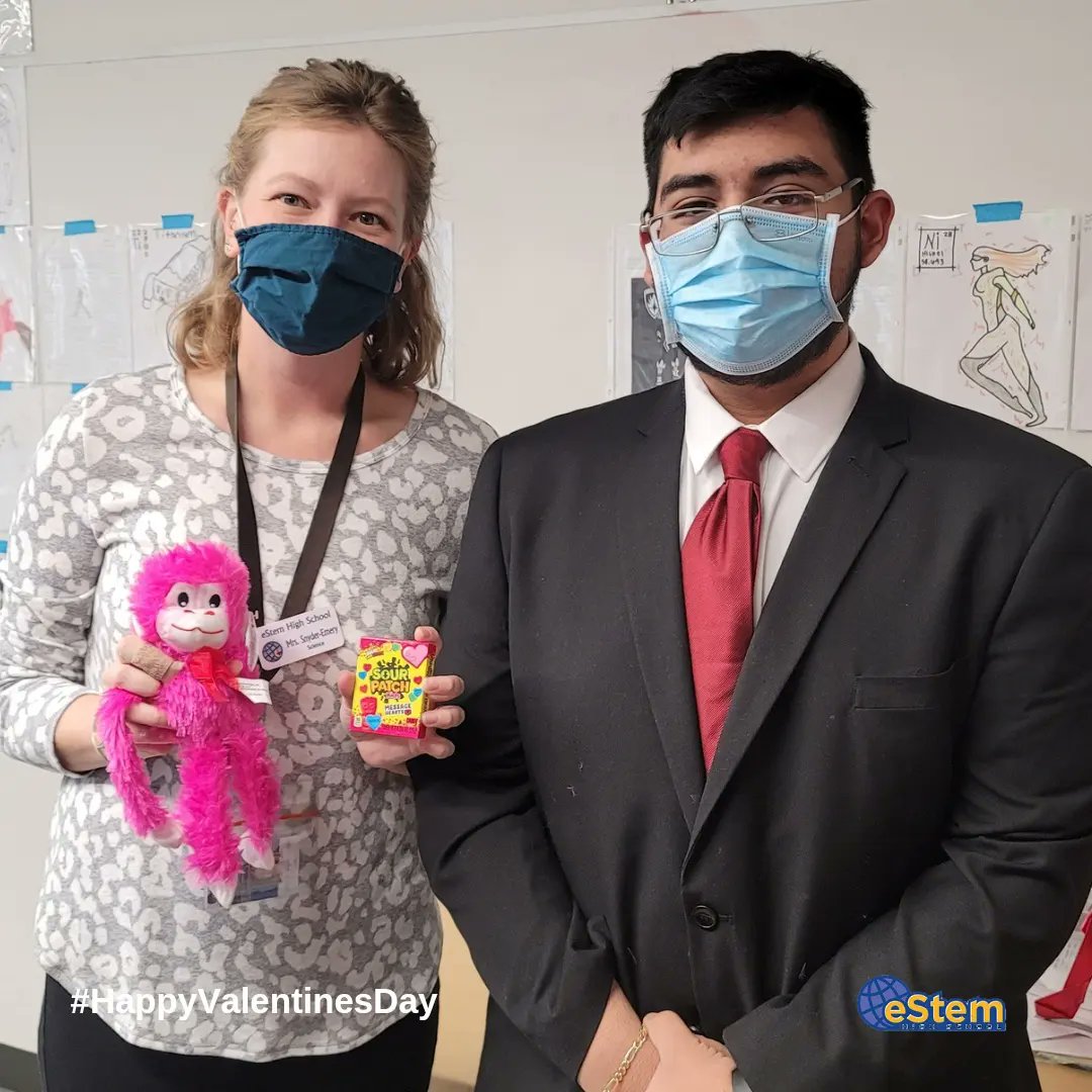Our Guys in Ties club celebrated Valentine's Day by surprising our faculty members with valentine's gifts. We are proud of our Guys in Ties! 
#estem #estemhighschool #estemmets #gomets #ehs #highschool  #valentines #happyvalentinesday #etiquette