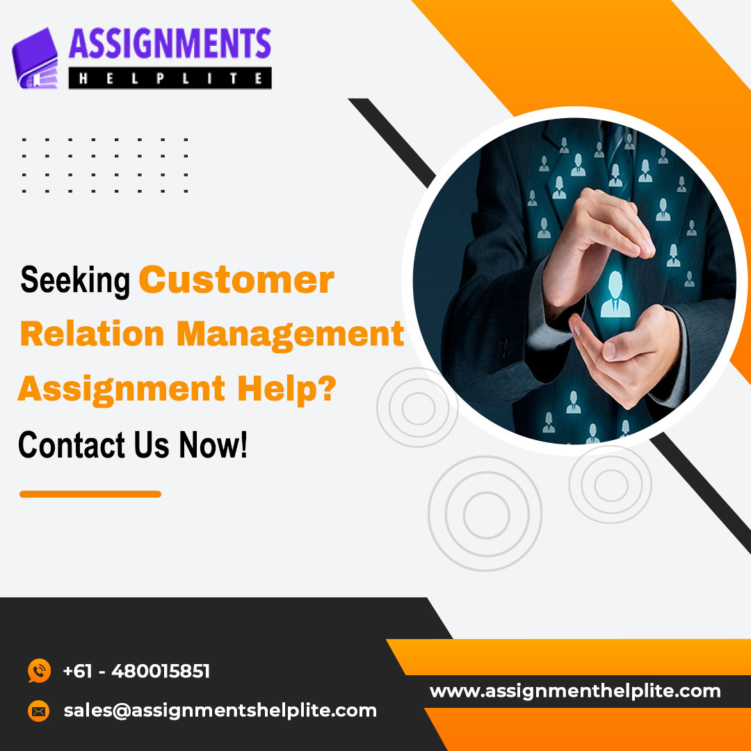 AssgmntHelpLite's tweet image. Seeking Customer Relationship Management Assignments Help?
✅ We are here for you
🖱️ assignmentshelplite.com/assignment/man…
🌐 Visit: assignmentshelplite.com
✉️ Email Us: sales@assignmentshelplite.com
📞 +61 480 015 851
#AssignmentHelperCanada #AllAssignmentHelp #BestAssignmentHelper