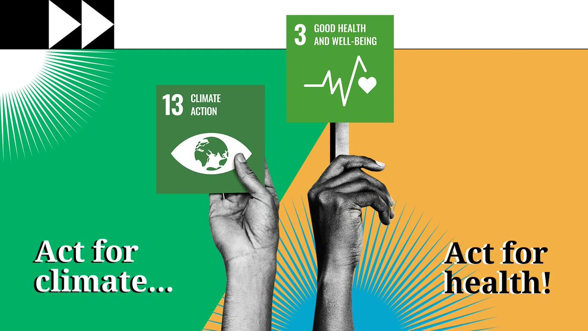 UNEP's tweet image. #DYK the impacts of the #ClimateCrisis⚠️ are already causing many health issues? 

From air pollution to diseases🦠 environmental factors take the lives of around 13 million people per year. 

9 Fast Facts to help you #ActNow to save lives &amp;amp; our planet: bit.ly/3gKJguj