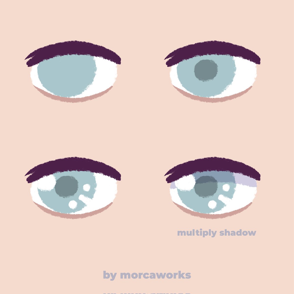 4YaOricca's tweet image. How I draw eyes 😊
#eyetutorial #drawingtutorial #digitalart #DigitalArtist