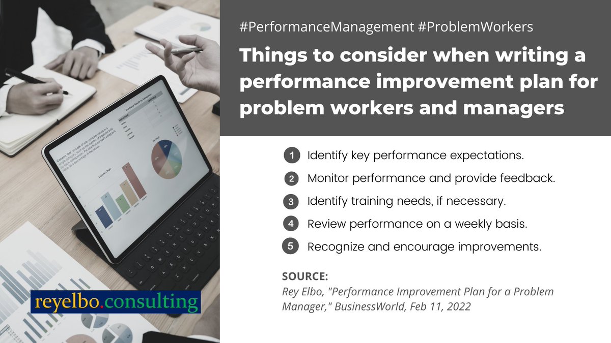 Rey_Elbo's tweet image. #performancemanagement #ProblemWorkersAreCreatedByProblemManagers