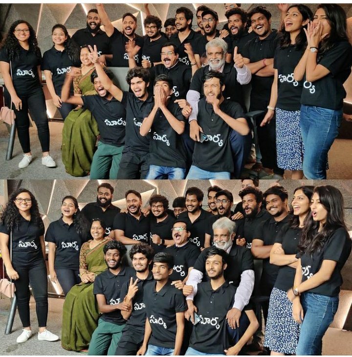 Trends_Shanmukh's tweet photo. Surya Webseries Blockbuster Celebrations pics  

1 YEAR FOR BB SURYA WEBSERIES https://t.co/16KyNkupJV