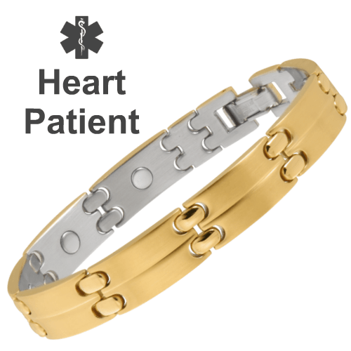 ElegantMedAlert's tweet photo. Husband absolutely loves the men's bracelet... Sharon B. from New York
Sabona Gold Magnetic Medical ID Bracelet - HEART PATIENT
SHOP NOW: https://t.co/PndqQSVvNT https://t.co/PD73r3hwRh