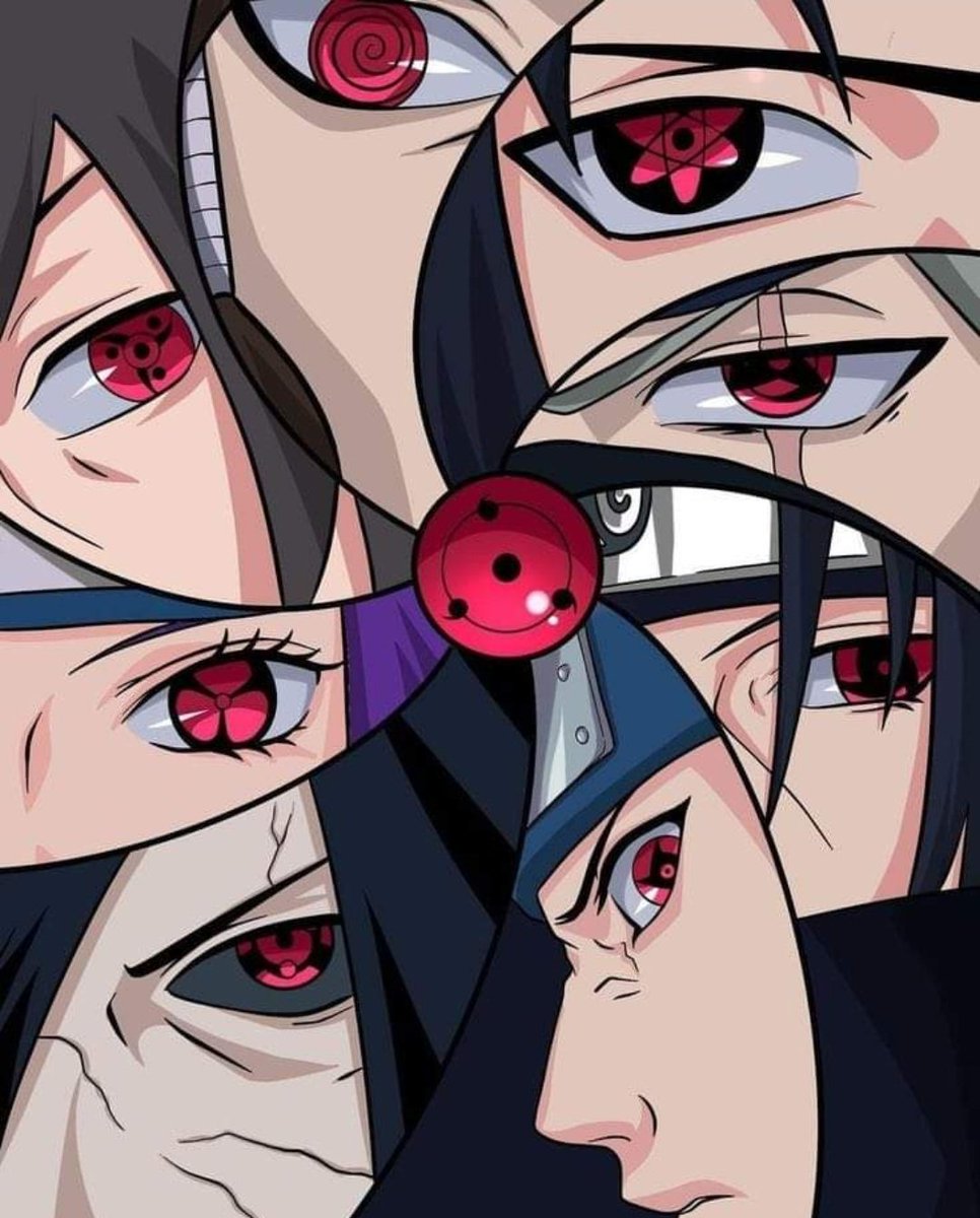 The beauty of the Mangekyou Sharingan 🔥🔥 #NARUTO #NarutoShippuden #BORUTO  #sasukeuchiha #itachi #Kakashi #Obito #shisui #madara #animetwt, image size:966x1200