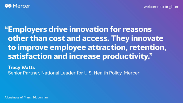 An evolving US #healthcare market has patients, employers and providers looking to innovate and adapt. Get insights into the latest trends in @Guzmand's #MercerChats REWIND featuring @TracyFWatts, @DonnaKLencki, @Dr_Salim_MD & more. #health #insurance bit.ly/3oUg3lo