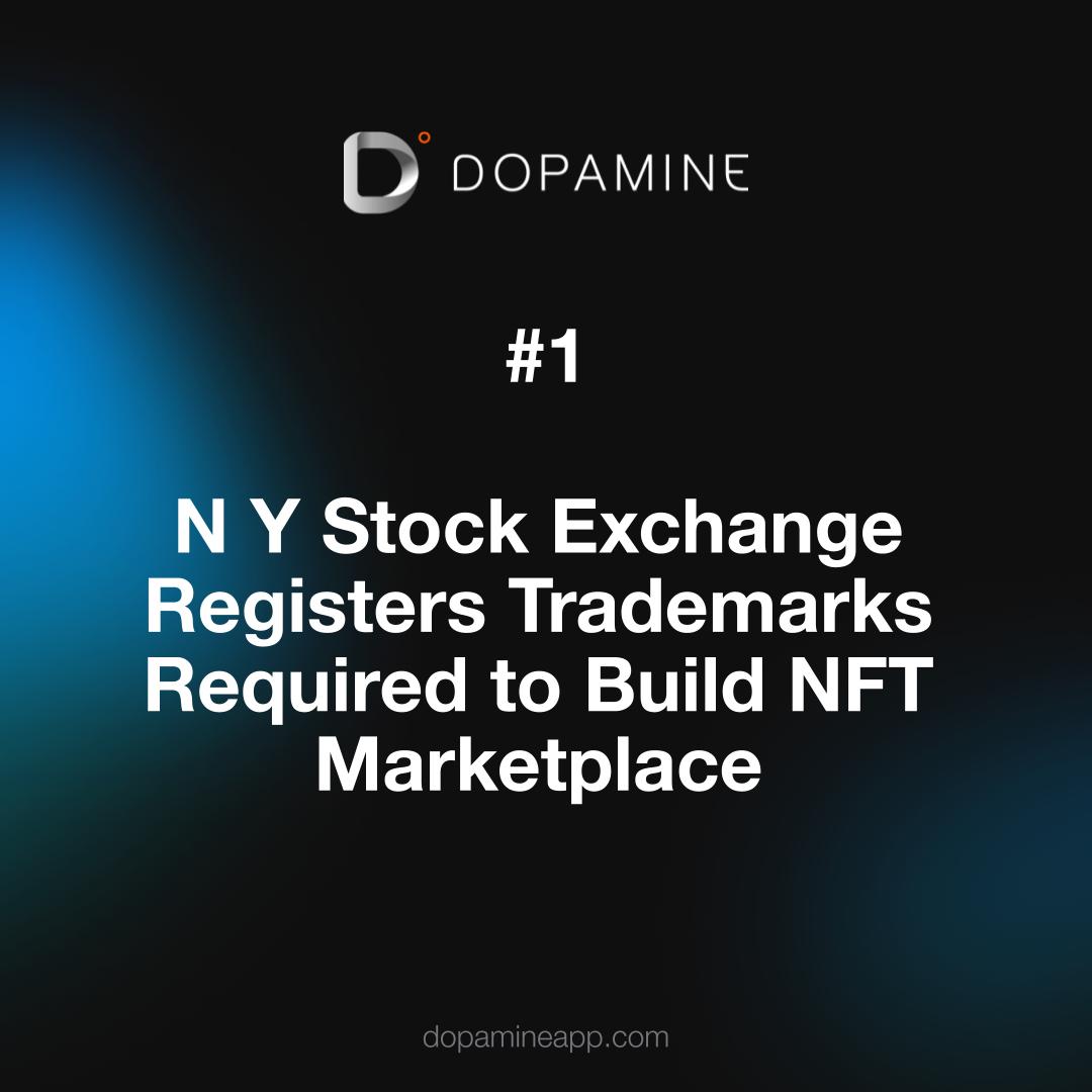 web3superai's tweet photo. 🌻@NYSE Registers Trademarks to build #NFT Marketplace

🌻@jpmorgan Launches 'Onyx lounge' in #Decentraland #Metaverse

🌻@rainbowdotme Raises $18M,Led by @Reddit Co-Founder Ohanian

🌻Fidelity International Launches its Ist #Bitcoin Exchange-Traded Product (#ETP) in Europe https://t.co/UjcMtijhao