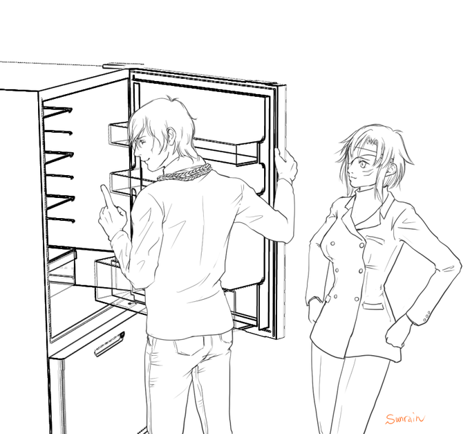 @runa1134 弦人「それでは現場検証といこうか」 