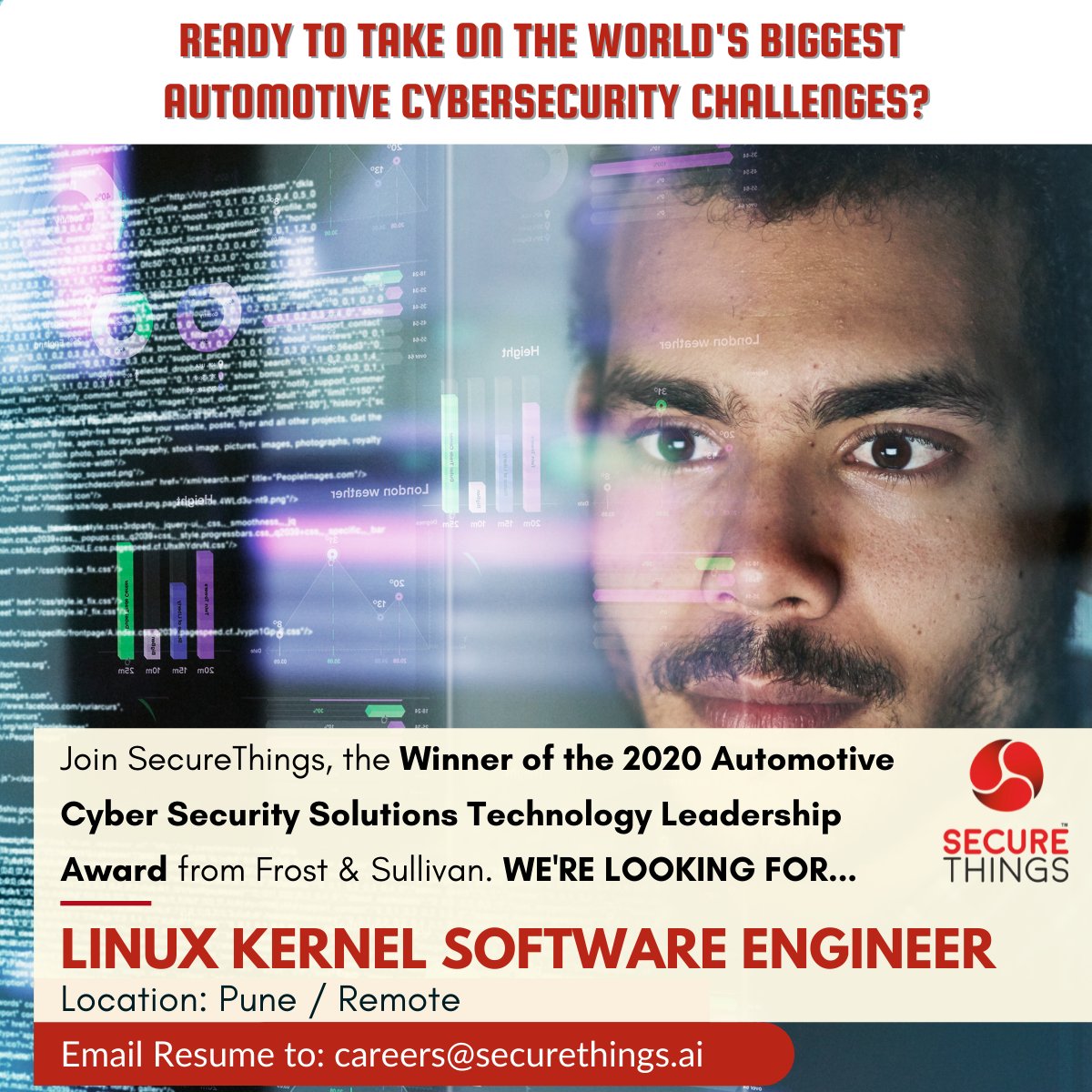 ivishalbajpai's tweet image. Are you a Linux Kernel software engineer passionate about solving critical problems? Then apply to @SecureThings
Email your resume to careers@securethings.ai
#softwareengineerjobs #linuxjob #jobboards #jobalert #cybersecurityjobs #autotmotivecybersecurity #jobalerts #aijobs