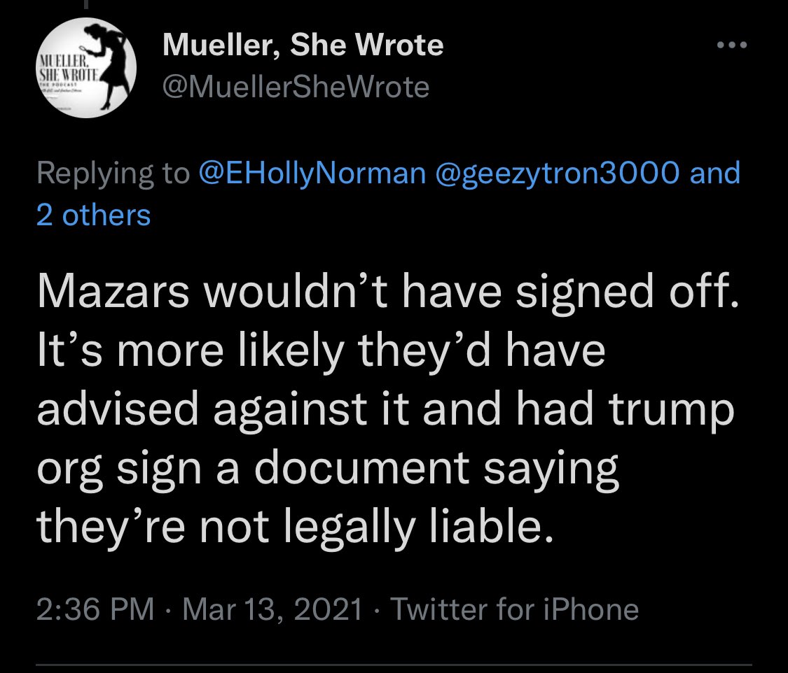 Mueller, She Wrote tweet media