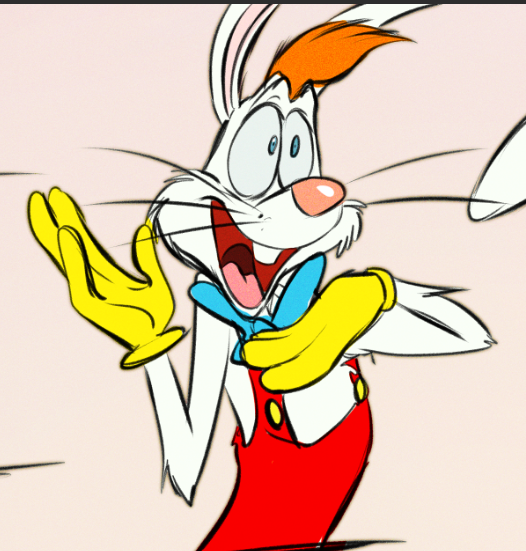 RavenouScorpian's tweet photo. drew some late night roger rabbit ^^ since i saw him in the trailer and missed him tons TWT #rogerabbit #ChipNDale https://t.co/p9s2Kmj5sc