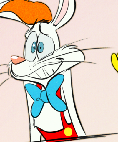 RavenouScorpian's tweet photo. drew some late night roger rabbit ^^ since i saw him in the trailer and missed him tons TWT #rogerabbit #ChipNDale https://t.co/p9s2Kmj5sc