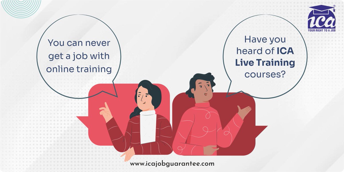 IcaEduSkills's tweet photo. Who said you can't be job-ready with online training? 
Apply for CIA courses from @IcaEduSkills and BE what you want to be! 
Enroll Now: https://t.co/Bx0G9DW0aj
.
.
.
#ICAEduSkills #IAmJobReady #LearnWithICA #ICAJobGuaranteeCourse #onlinetraining #TallyCourses #wednesday https://t.co/70nF0pUgUC