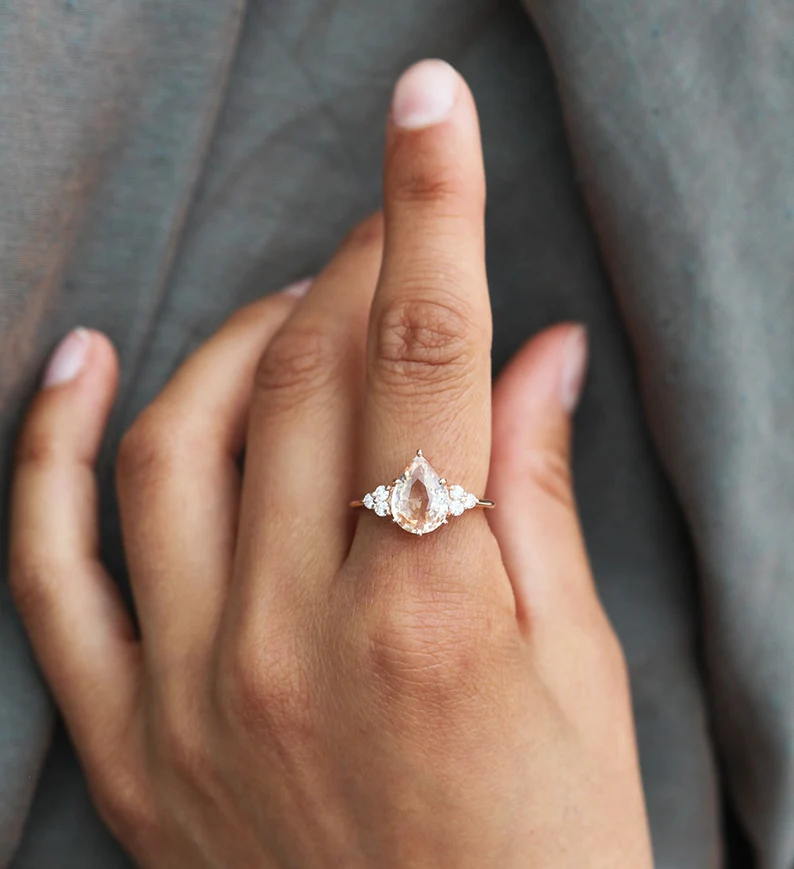 moddlinc's tweet photo. Pastel Peach Sapphire Ring | Shop Now https://t.co/FYlrCS2oCV

#jewelry #Singapore #fashion #style https://t.co/ZSQYmgyQPF