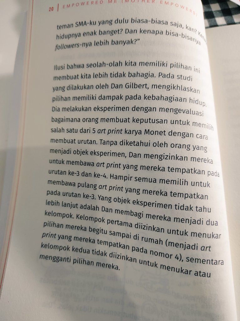 valyrianstitch's tweet photo. Clapped me right in my face ๐ญ๐คฃ. Aku yg lagi galau karena tiba2 dpt tawaran utk kembali lagi ngajar di PTN almamaterku, mau nolak eman, mau ga nolak piye ini kehidupan & kerjaanku skrg yg udh enak bgt.Akhirnya stlh baca ini jd mkin yakin utk lanjutin hidup yg skrg ajaa ๐ฅฒ @puty https://t.co/e2Y6kZJlxd