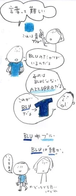 RT読んで思い出した
同じ名前でも認識する色が違う。 