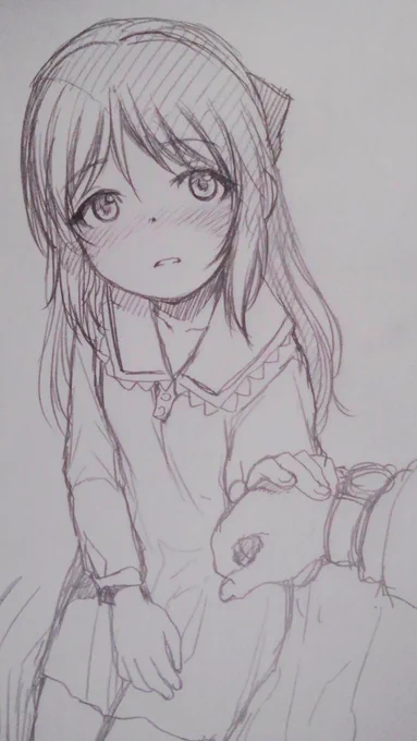 仕事中息抜きらくがき離してくれないタチバナ2
#橘ありす 