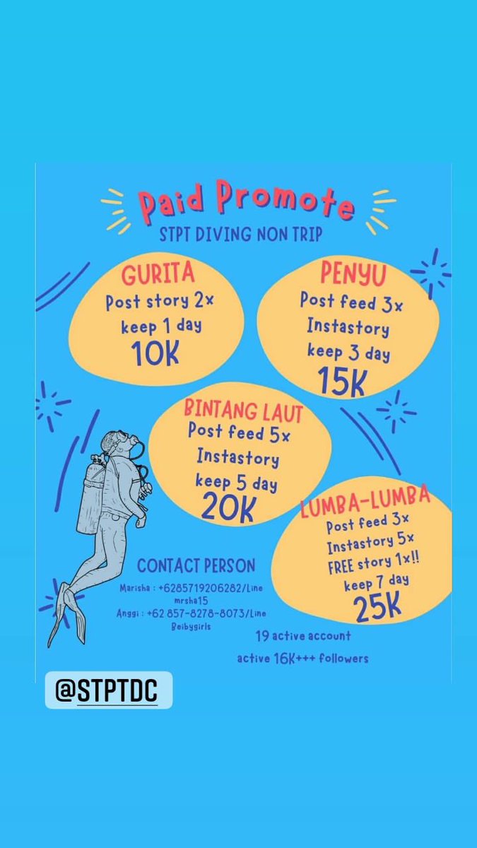 SeptianiMarisha's tweet photo. yuks gengs yg punya sm all business bisaa paid promote di akuuu!!🥰 https://t.co/N5wmhVoapQ