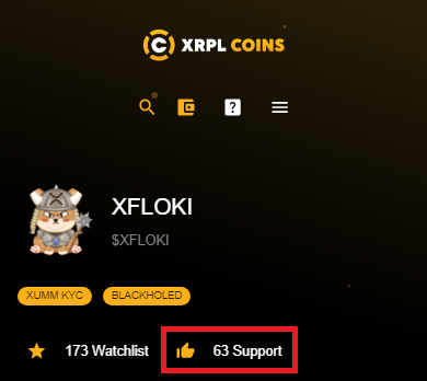 XFLOKI (@xflokicoin) on Twitter photo Hello $XFLOKI Champions!
Thank you for your crazy support on <a href="/xrplcoins/">XRPLCOINS.com</a> 🙏 over the past day!
Auto-minting 2 #XFLOKI GEN 1 to each wallet that hit that 👍 Support
It does cost a small amount of $XCOIN which is why we are rewarding those that help!
xrplcoins.com/coin/XFLOKI Hello $XFLOKI Champions!
Thank you for your crazy support on <a href="/xrplcoins/">XRPLCOINS.com</a> 🙏 over the past day!
Auto-minting 2 #XFLOKI GEN 1 to each wallet that hit that 👍 Support
It does cost a small amount of $XCOIN which is why we are rewarding those that help!
xrplcoins.com/coin/XFLOKI