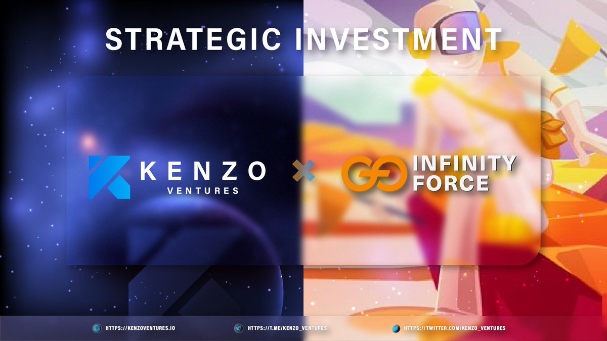 ⚡️INVESTMENT ANNOUNCEMENT⚡️

🔥We are Thrilled to announce our new strategic Investment with @InfinityForce_ 🎉

Infinity Force is a play-to-earn management system that guides users to develop their own guild through its integrated platform. As Play-to-Earn games continue to gain