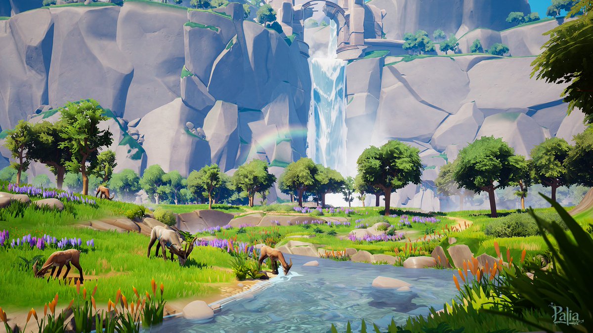 playPalia's tweet photo. The Alpha servers are now live, gentle Palians! 

Looking forward to welcoming our testers to help us catch insects and squash bugs. 🪲

For those who aren't able to join this Alpha, we'll keep sharing sneak peeks, updates and more cozy moments from Palia! 🌈 https://t.co/dxSOHb35mZ