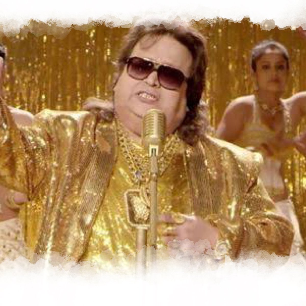 MadhuriDixit's tweet photo. This is a big loss for the Hindi Music Industry. Today we’ve lost a gem with a golden heart &amp; a golden voice while the heaven found it’s treasure. You’ll be truly missed, Bappi Da… Rest in eternal melodious peace…
ॐ शांति 🙏🏻 

#RIP https://t.co/Wvf04qoVsG