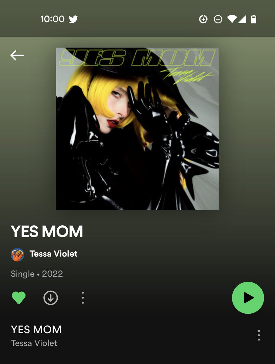 EVERYONE ITS OUT. FINALLY. I FEEL LIKE I'VE WAITED 100 YEARS AND I'M ONLY 30. ✨ I REPEAT YES MOM IS OUT! ✨ 2022 IS SAVED. <a href="/TessaViolet/">Tessa Violet</a>