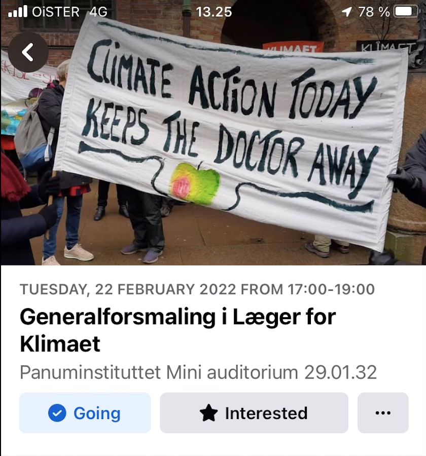 Laegerforklima's tweet photo. Så er der under en uge til vi afholder vores generalforsamling! Generalforsamlingen vil foregå på Panum Instituttet i København. Da man skal på gæsteliste til vagterne på Panum er det vigtigt, at man tilmelder sig på mail senest mandag d. 21 februar. https://t.co/lGADFtdBIy