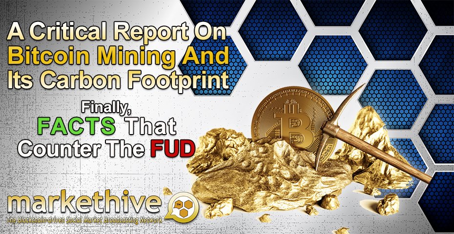 5gTips's tweet image. A Critical Report On Bitcoin Mining And Its Carbon Footprint oal.lu/CALH4 #Blockchain #Cryptocurrency