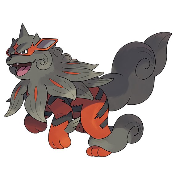 Hisuian Arcanine has winged front paws like beta arcanine 👁👁 