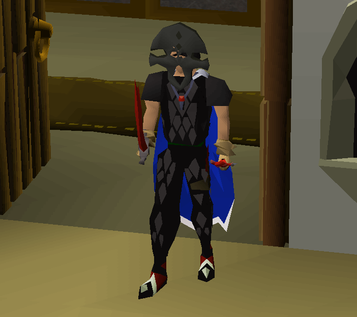 Seren_Duskflare's tweet photo. This gear took me all day, but I did it.
Imbued God Cape ✔️
Blackmask ✔️
Black D'hide ✔️
Amulet Of Fury ✔️
Let the real gaming begin!
@OldSchoolRS #leagues3 #osrs https://t.co/rjPDI38YIt