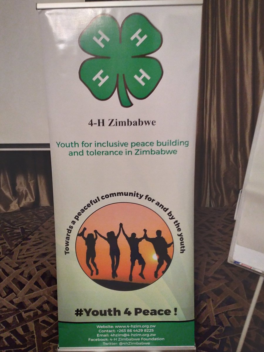 Today <a href="/CIASA_Official/">CIASA</a> in partnership with <a href="/4hZimbabwe/">4-H Zimbabwe Foundation</a> host <a href="/CCCZimbabwe/">Citizens' Coalition for Change</a> Youth Assembly for a Peace Building &amp; Tolerance workshop for youth political actors to prevent/resolve conflicts internally in their parties &amp; externally in their operating environment. Your input is welcome