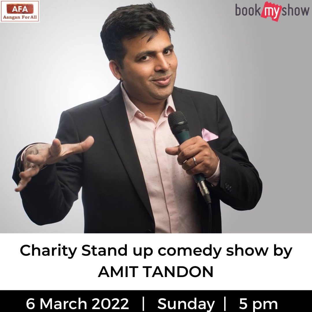 aanganforall's tweet photo. @amitandon is one of the kindest humans we know, always on the frontline to support for an impact project.
Here’s the link for tickets: 
https://t.co/bWinBv0tbq https://t.co/n4ybBDvT58