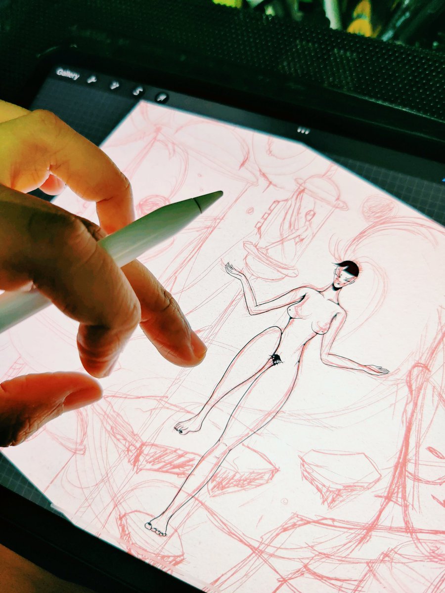 missroutine_'s tweet photo. Sketch 👀 https://t.co/mwrS0lrxYy