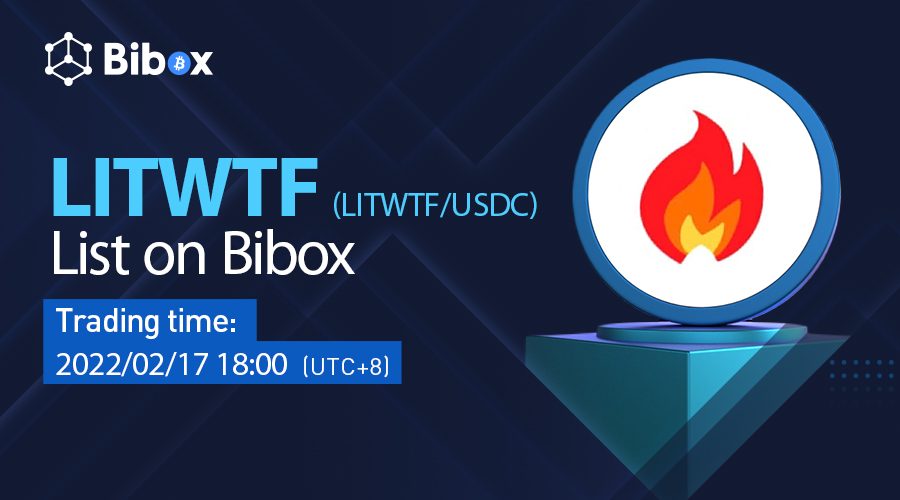 Bibox365's tweet image. 🎉Bibox Will List LITWTF(LIT) 
⏰deposit &amp;amp; withdrawal: 2/16/2022 16:00 (UTC+8)
⏰trading: 2/17/2022 18:00 (UTC+8)
✅One of the goals of $LIT is to expand this ecosystem and the options on-chain for creators of all types.
👉for more details: support.bibox.jp/hc/en-us/artic…