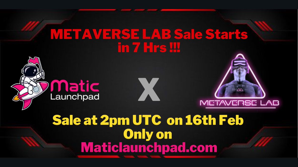 MetavLaunchpad1's tweet photo. 📢 IDO Update
Please complete your KYC on the website to be eligible to participate in the IDO.All community members with an "Approved KYC" are eligible to participate.There is no requirement to hold/stake Matic Launchpad tokens until the Tiers are announced https://t.co/xqUg6AFA2o