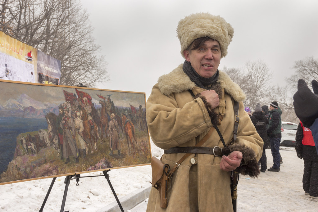 war_only's tweet image. К 100-летию Волочаевской битвы. 12 февраля – в день столетия второго, решающего штурма сопки Июнь-Корань в Волочаевской операции, на горе планировали провести военно-исторический фестиваль. И провели, на что и посмотрим...

war-only.com/100-letie-volo…