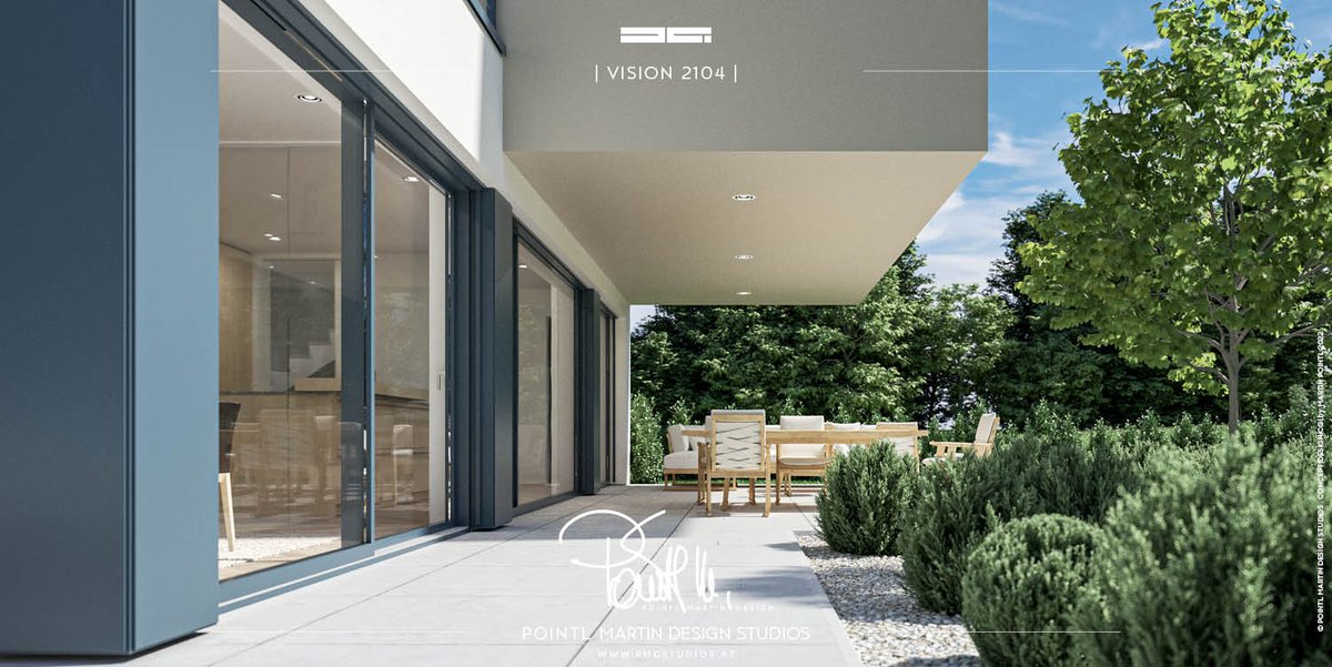 PmdMartin's tweet photo. | VISION 2104 | by POINTL MARTIN DESIGN STUDIOS
So wie du denkst und lebst, so wirst du bauen und wohnen. Mehr Infos unter https://t.co/N124dm48x5
#pointlmartin #minimaldesign #konzept #yourhome #homedesign #pmdstudios https://t.co/8aDVyayH6J