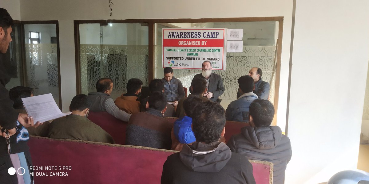 jkb_rseti's tweet photo. Awareness Programme held at JKB Batpora Shopian @NacerBlr @nar_rudseti @acvnar @DDUGKYMoRD @MoRD_GOI @RSETIMoRD https://t.co/NXj4MCuOUA