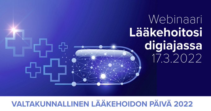 patkeskus's tweet photo. Lääkehoidon päivän päätapahtuma on Lääkehoitosi digiajassa -webinaari 17.3. klo 13-15. Se on avoin kaikille eikä siihen tarvitse ilmoittautua etukäteen. Tervetuloa mukaan! 
#asiakasturvallisuus #potilasturvallisuus #lääkehoidonpäivä #tunnelääkkeesi
https://t.co/ZSgQzh7EqK https://t.co/Ysj8zd0BZO