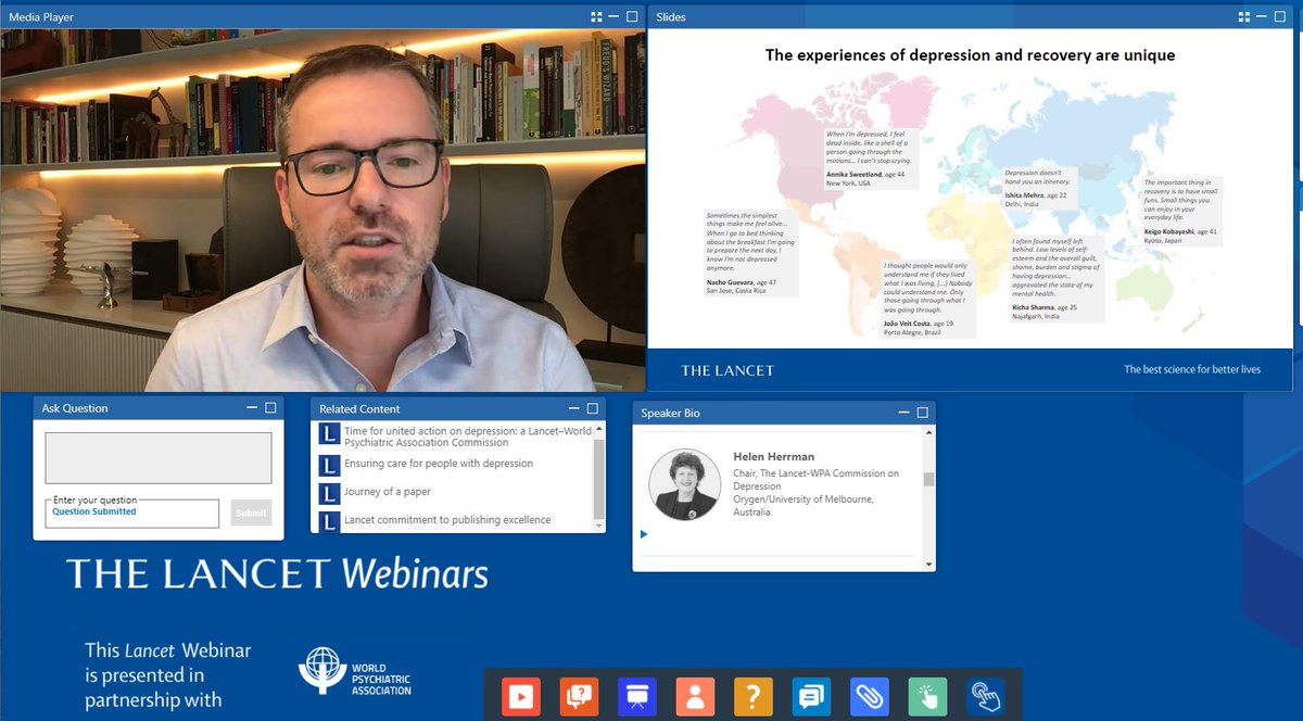 GMHatHarvard's tweet image. #UniteAgainstDepression Christian Kieling (@ckieling), our Steering Committee Chair Vikram Patel, and Helen Herrman