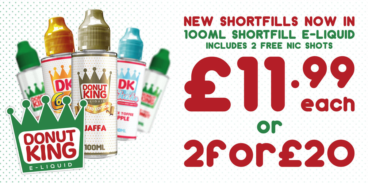 Vapable's tweet image. If you love donuts you need to try these!

vapable.com/product-catego…
 
Available as part of the 2 for £20.00 deal on premium Shortfills.

Mix &amp;amp; Match!

Simply add two Shortfills to your basket and discount will be applied at checkout!

#vape #vapelife #vapeon