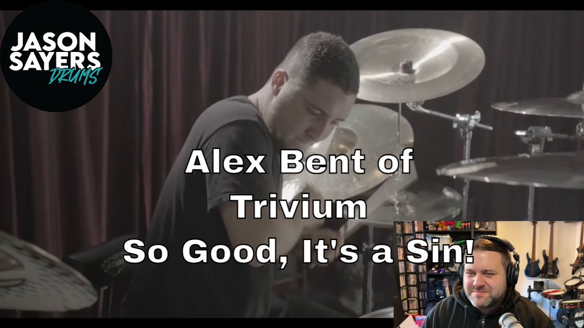 New video alert! I am back checking out a drum playthrough of Alex Bent from Trivium. Check it out: youtu.be/ILNc15V1LsU

#drumreactionvideo #drumreaction #drumreactions #youtube #alexbent #alexbentdrums #Trivium #triviumband