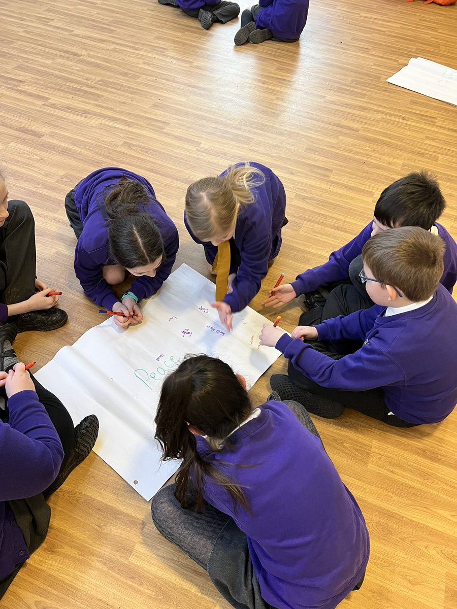 BirchwoodCE's tweet photo. Year 6 have had a brilliant morning with @peacefoundation 💫 They have been exploring how ‘good can come from evil’ and how we can show friendship &amp; peace. They can’t wait for their next sessions. Thank you so much! #bcepspshe #bcepsy6 https://t.co/mSKZ4drWgr