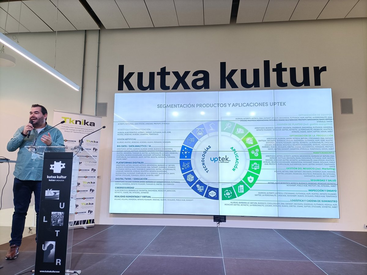 solaetxea's tweet photo. Automatizazio eta Robotika ikasleekin Barne ekintzailetza lantzera etorri gera Gipuzkoa Ekin saiora. Benetan  interesgarria!
@Miguel_Altuna @Ekingune @tknika #urratsbat https://t.co/Zl8LgeuwGv