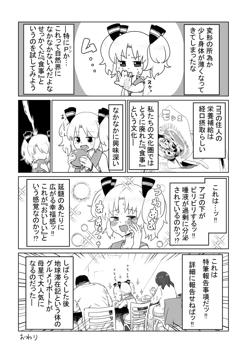 地球を調査するクウェ… 