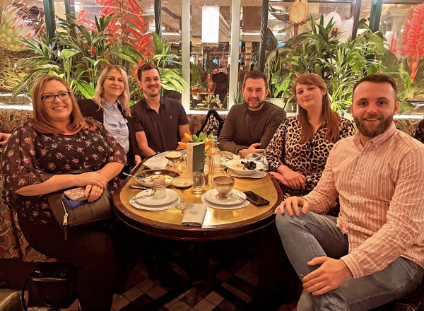 intapeople's tweet photo. Great to be able to reward some of our staff with a lunch at The Ivy for their high performance #STEMRecruitment #Cardiff #EmployeeAppreciation https://t.co/T47KhR6H8B