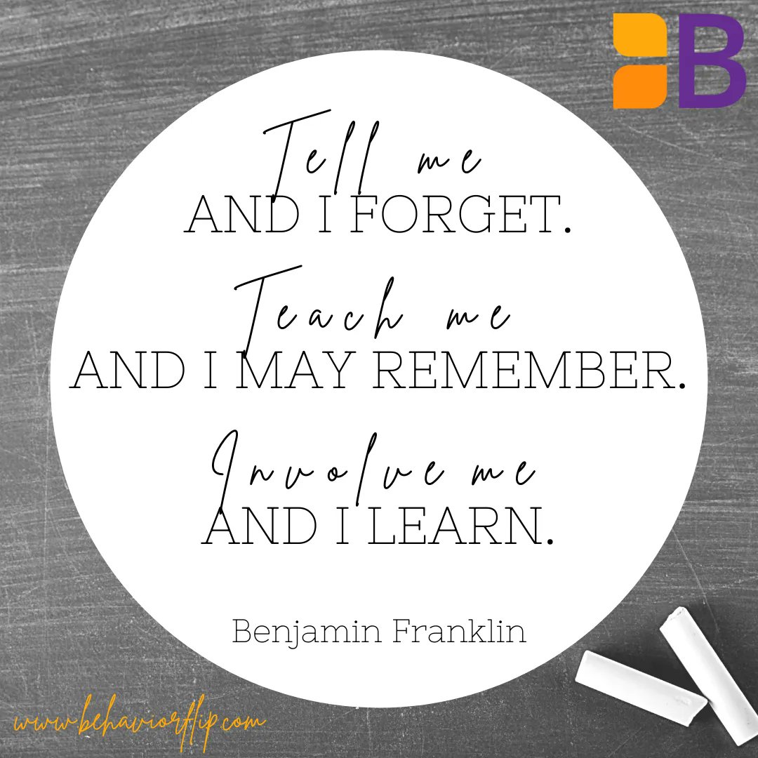 Involving students is powerful - 💯 🌐 behaviorflip.com #behaviorflip #restorativepractices #socialemotionallearning #growthmindset #traumainformed #pbis